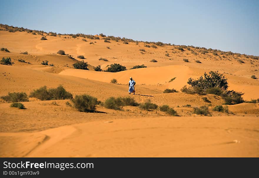 The Sahara desert, Morocco, Africa