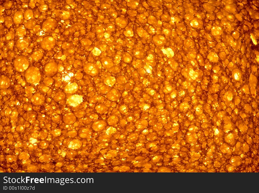 Abstract background of a golden rusk