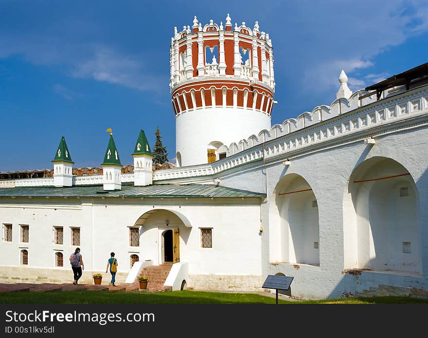 Foto of the novodevici closter, Moscow