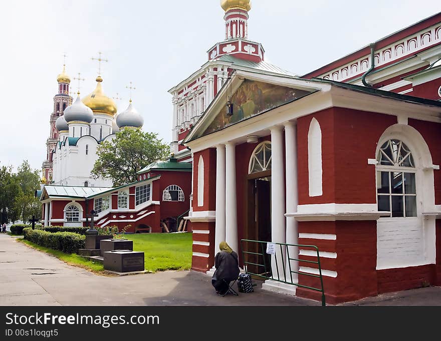 Foto of the novodevici closter, Moscow