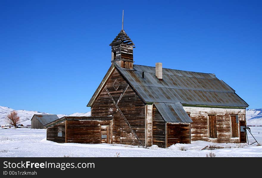 Church from early 1900's in Camas County Idaho. Church from early 1900's in Camas County Idaho