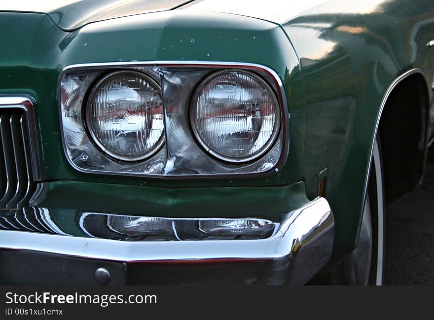 Vintage Car Headlights