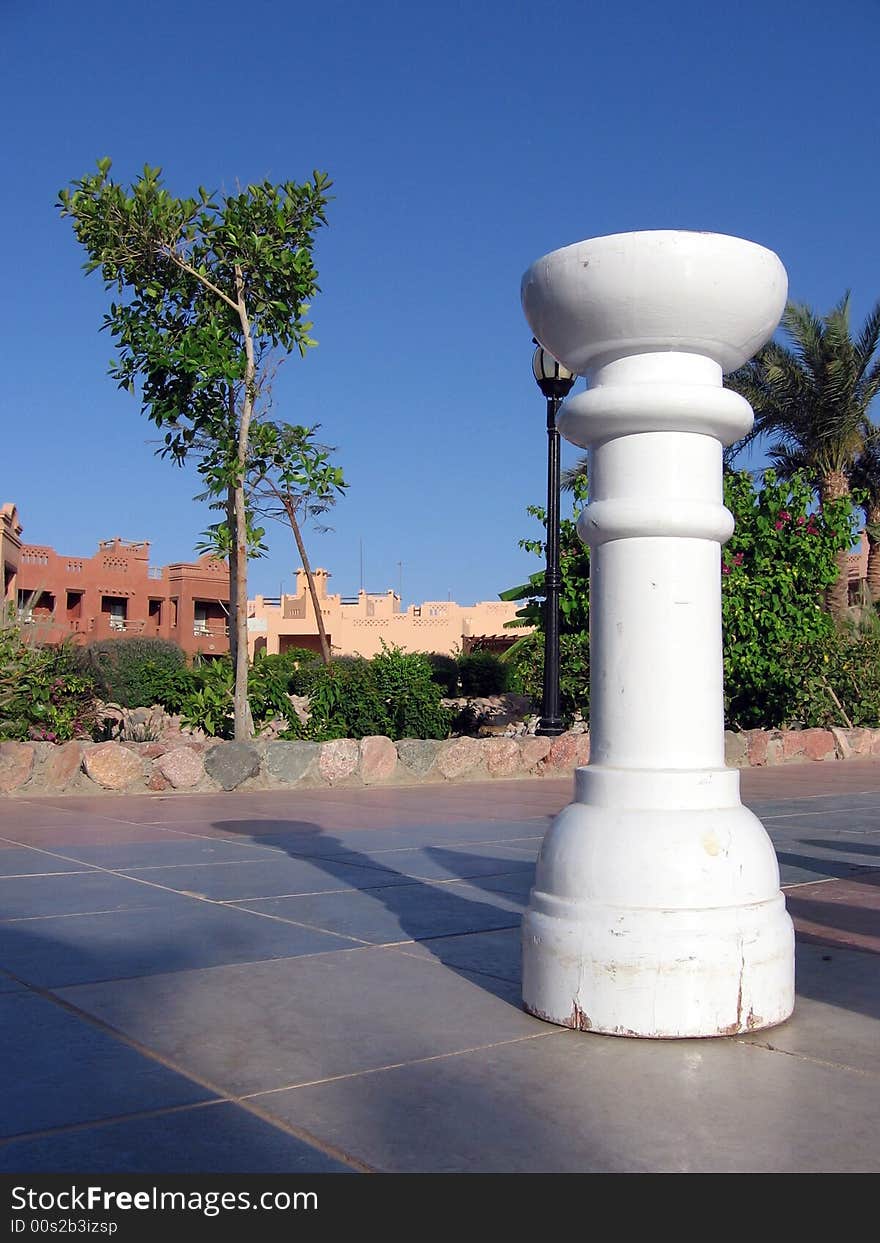 A chess tower