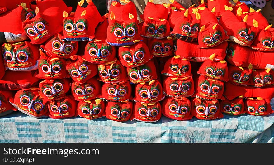 A traditional folk cultural festival celebrating Chinese New Year in Beijing. A traditional folk cultural festival celebrating Chinese New Year in Beijing