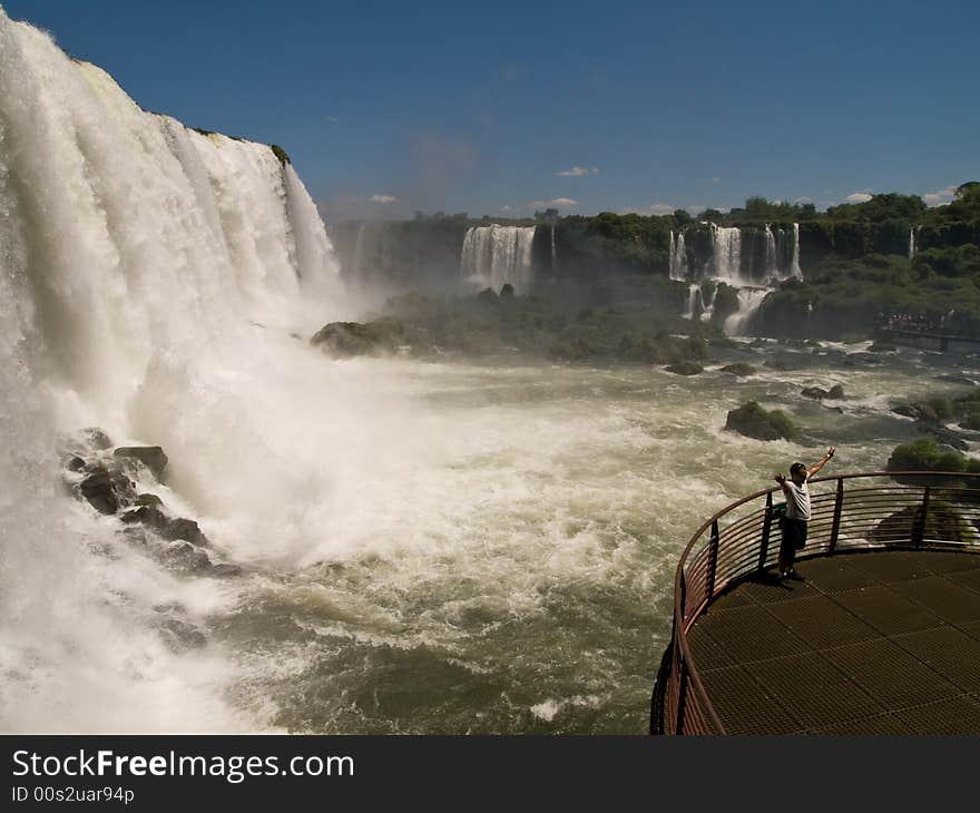 Iguacu Falls, Brazil.