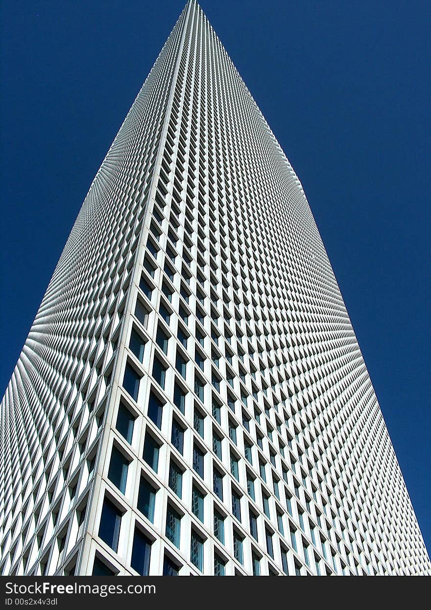 Skyscraper - business offices,triangle building