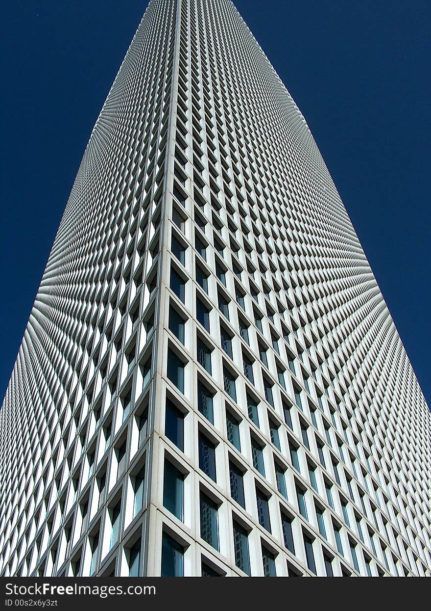 Skyscraper - business offices,triangle building