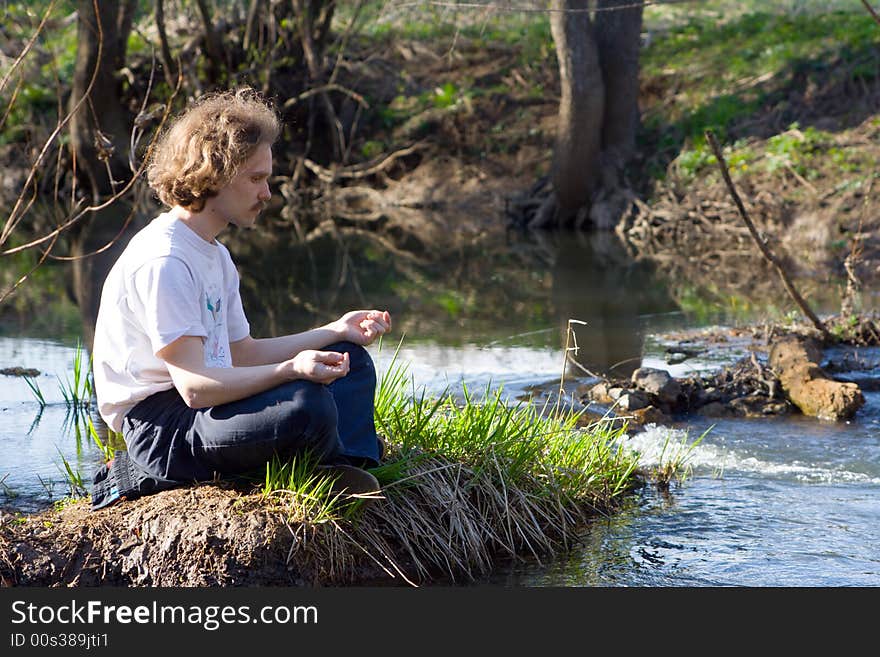 Man Relaxing