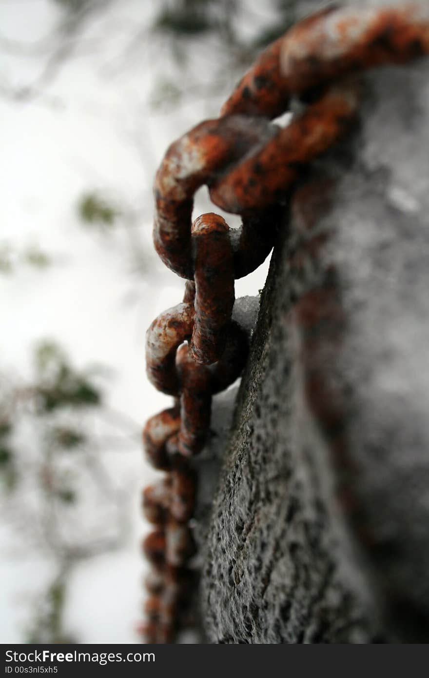 Old Rusted Chain