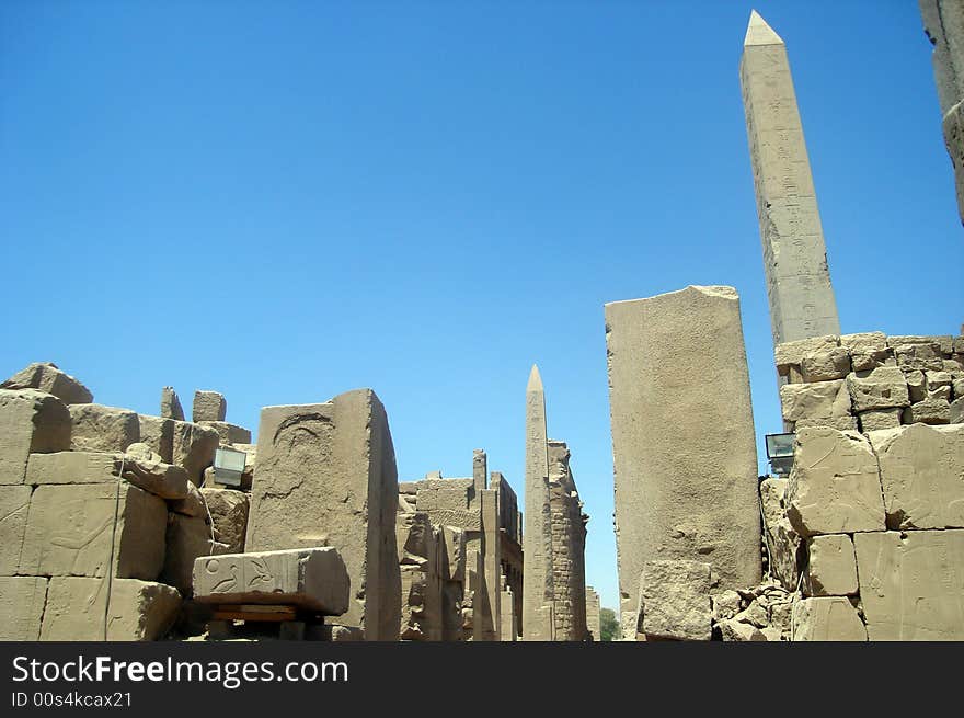 Details of Karnak Temple in Luxor, Egypt. Details of Karnak Temple in Luxor, Egypt