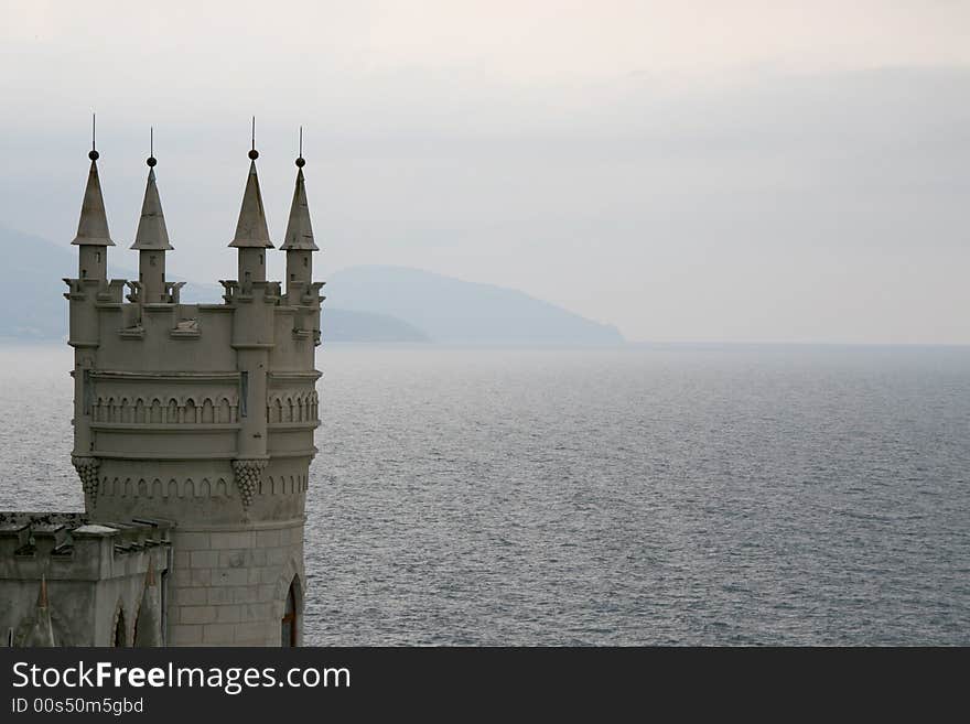 Castle On The Sea Coast