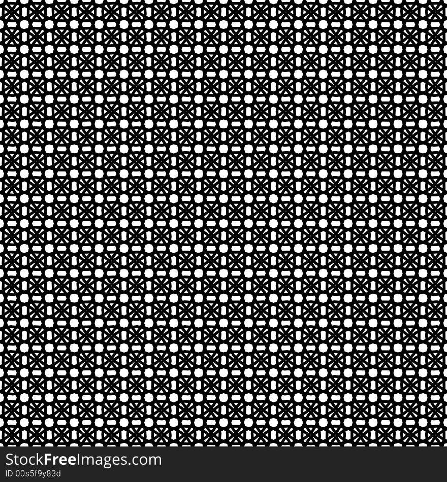 A black and white Grid texture