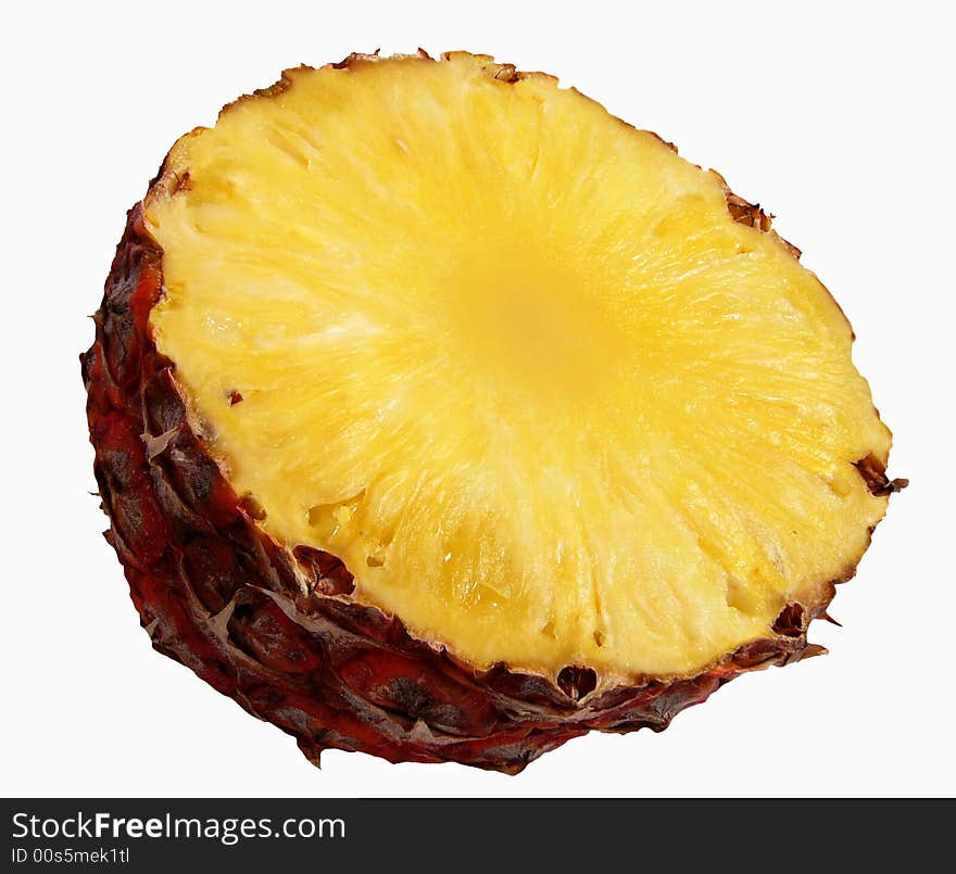 Half Of Pineapple