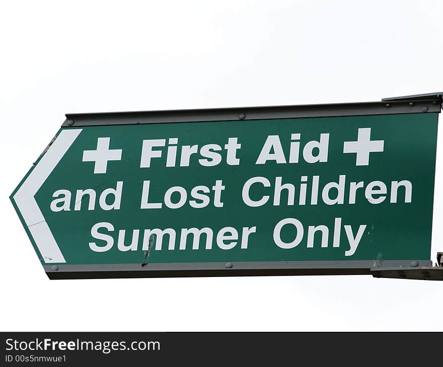 First Aid Sign