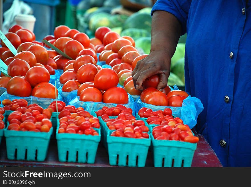 Juicy tomatoes