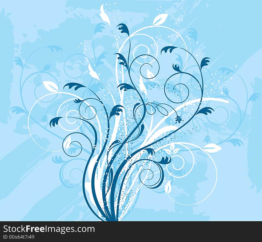 Floral  artistic vector design