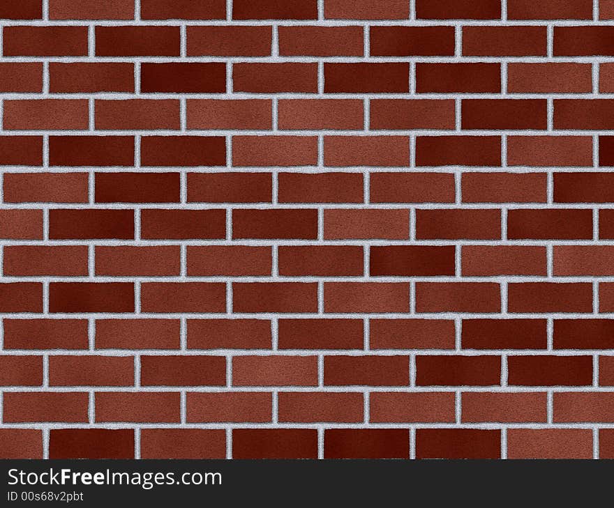 Background image made from a brick wall