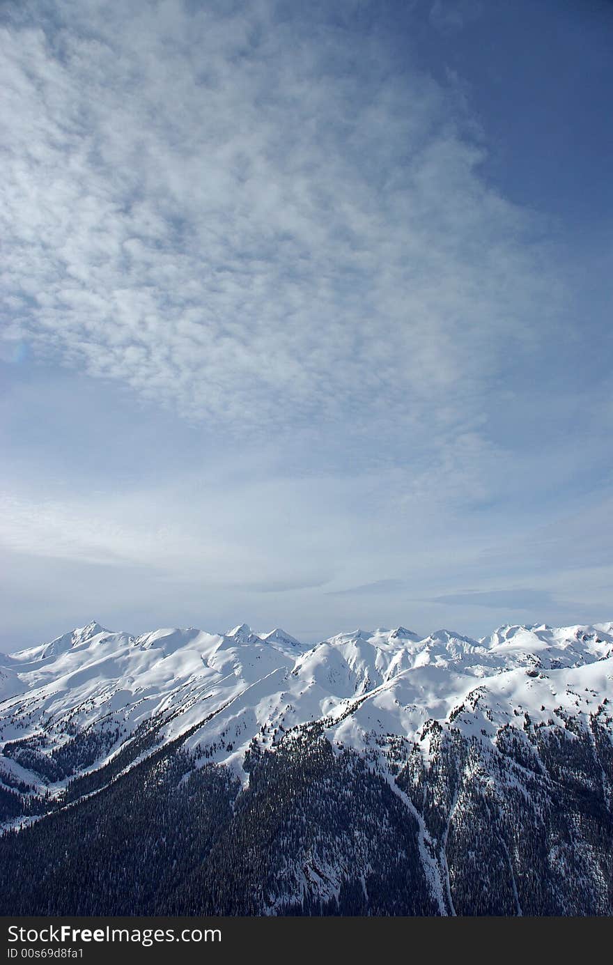 View from Meadow Mountain. Northern Selkirks, British Columbia. View from Meadow Mountain. Northern Selkirks, British Columbia.