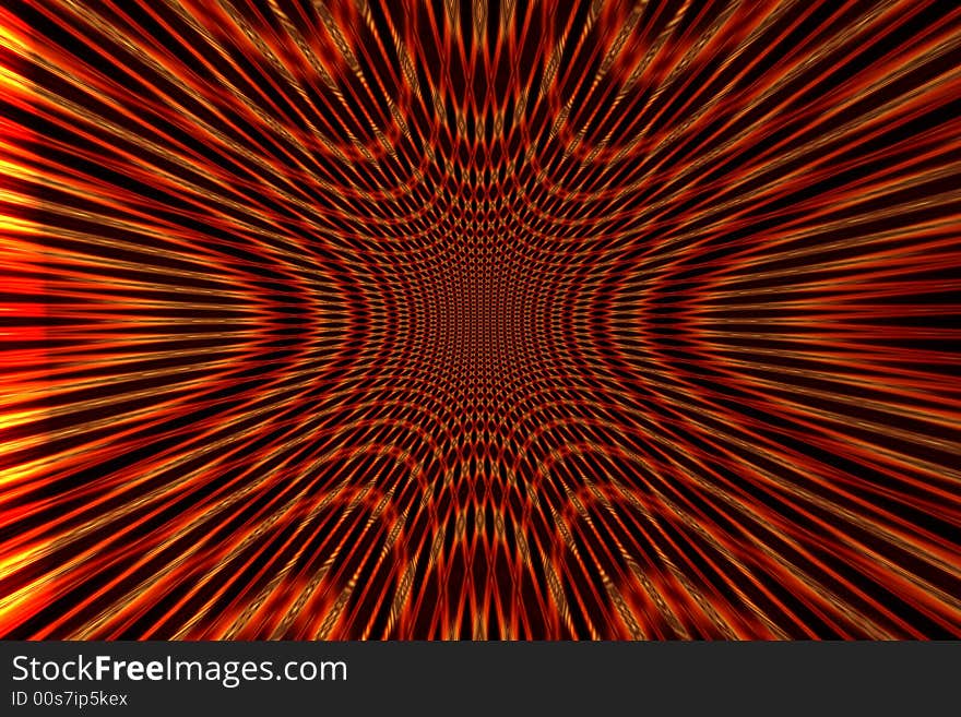 Abstract orange perspective background with black color. Abstract orange perspective background with black color