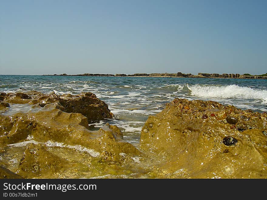 Turkey. Mediterranean sea.