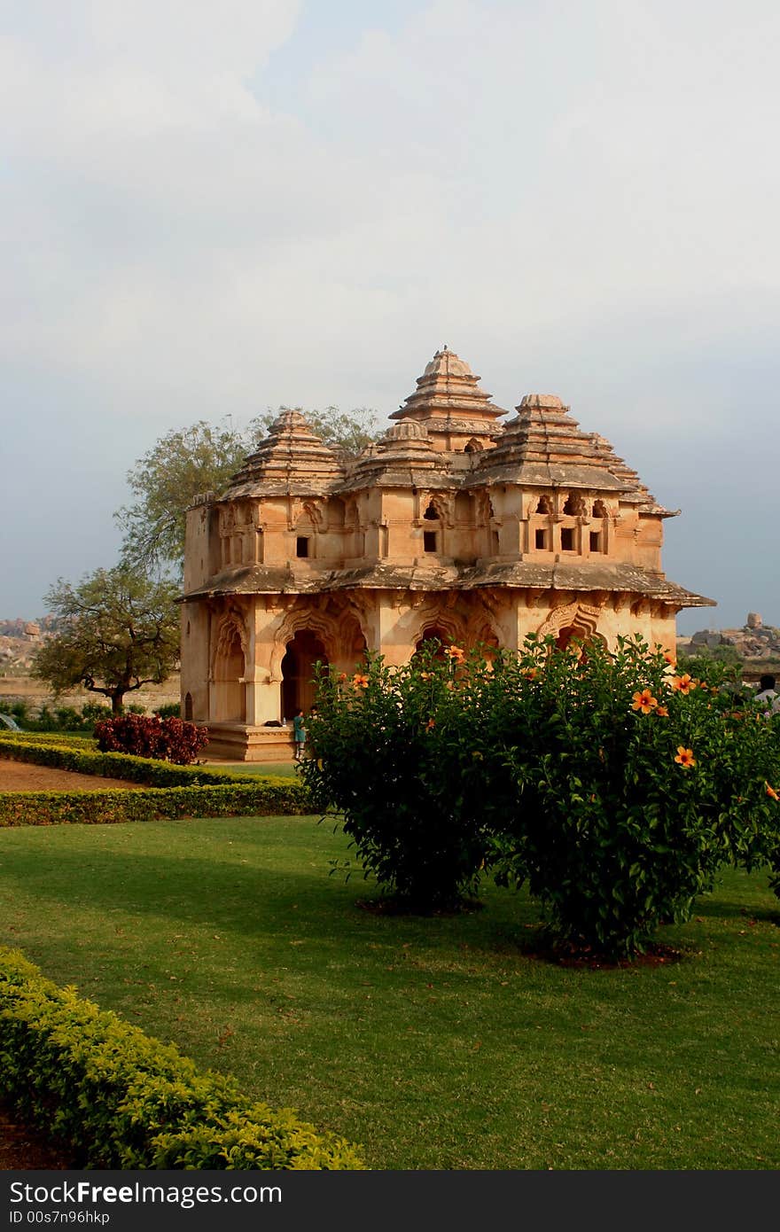 Building in Hampi Karnataka India. Building in Hampi Karnataka India