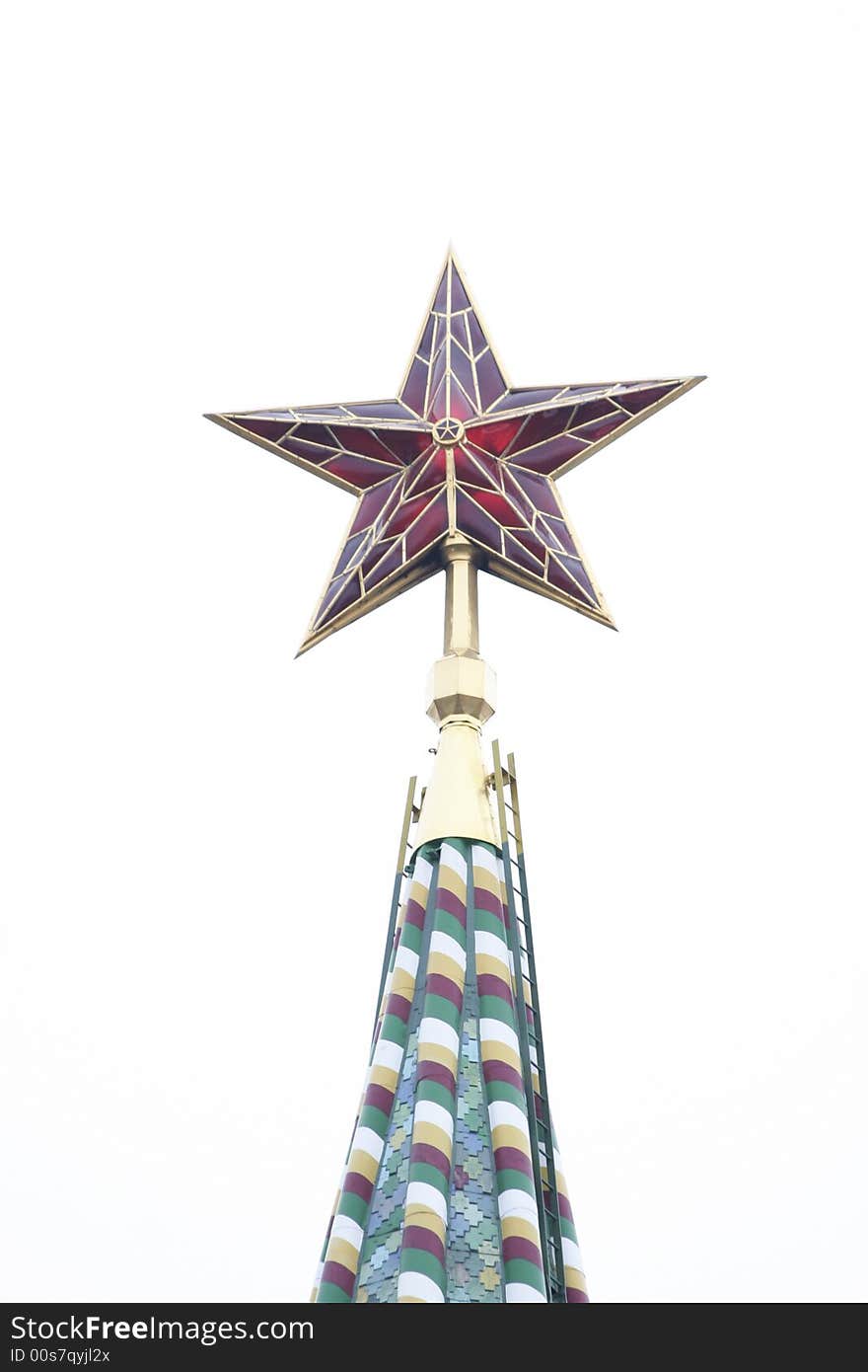 The star off Spasskaya tower