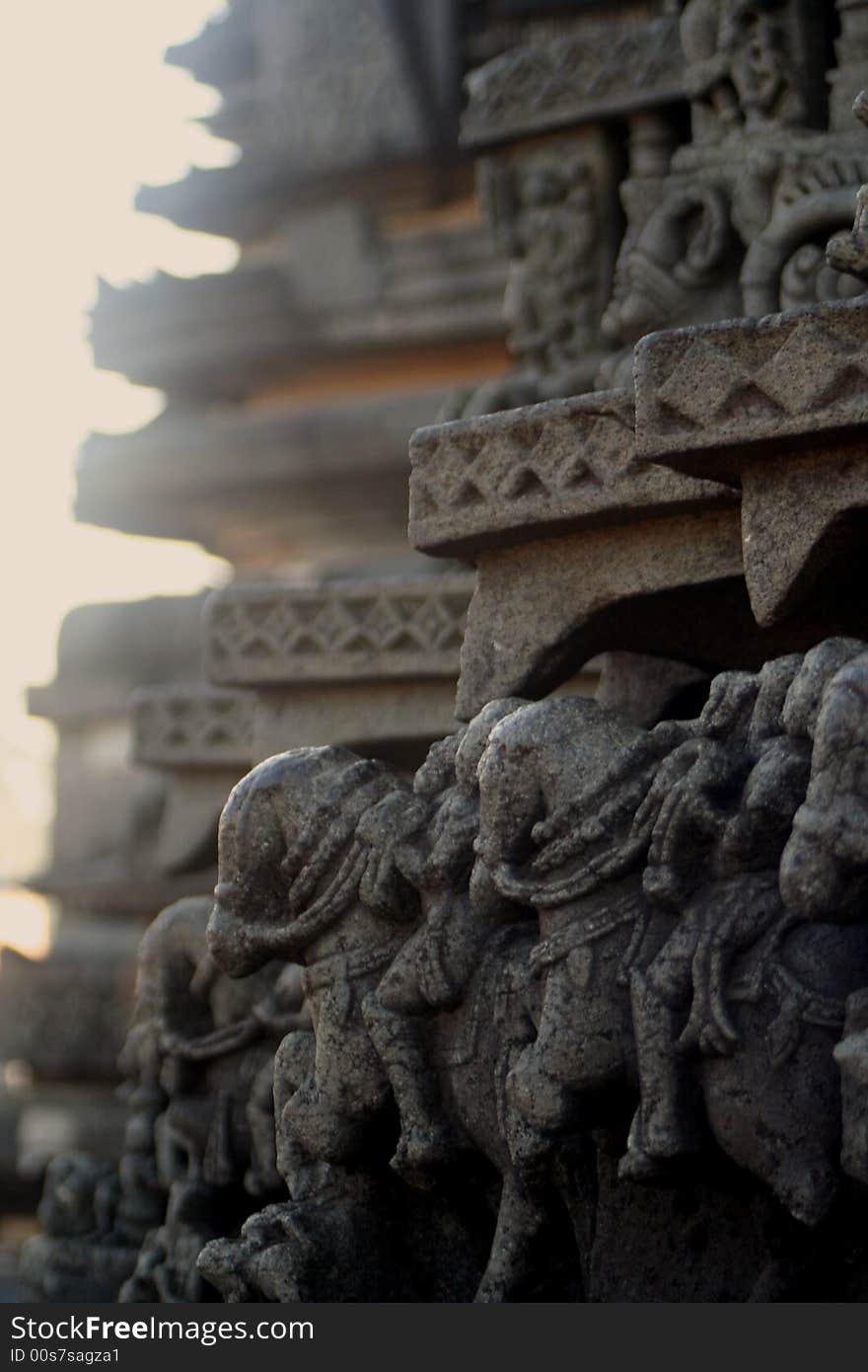 Temple In Belur