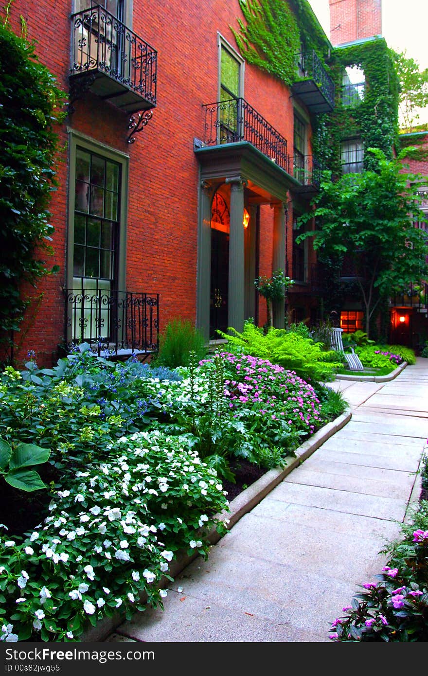 Beacon Hill is a wealthy neighborhood of Federal-style rowhouses, with some of the highest property values in the United States. Beacon Hill is a wealthy neighborhood of Federal-style rowhouses, with some of the highest property values in the United States