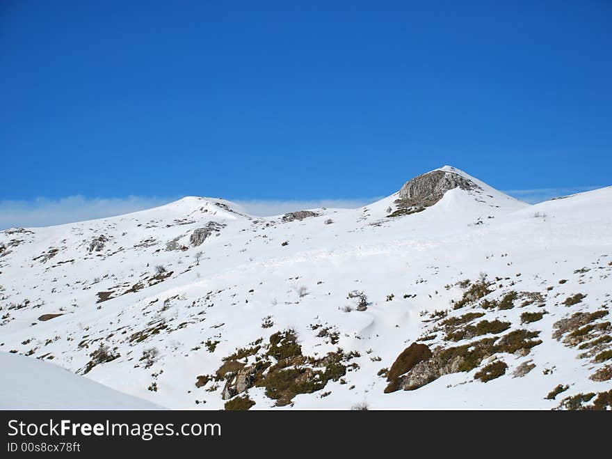 Snow Mountain, Bistra, Republic Of Macedonia