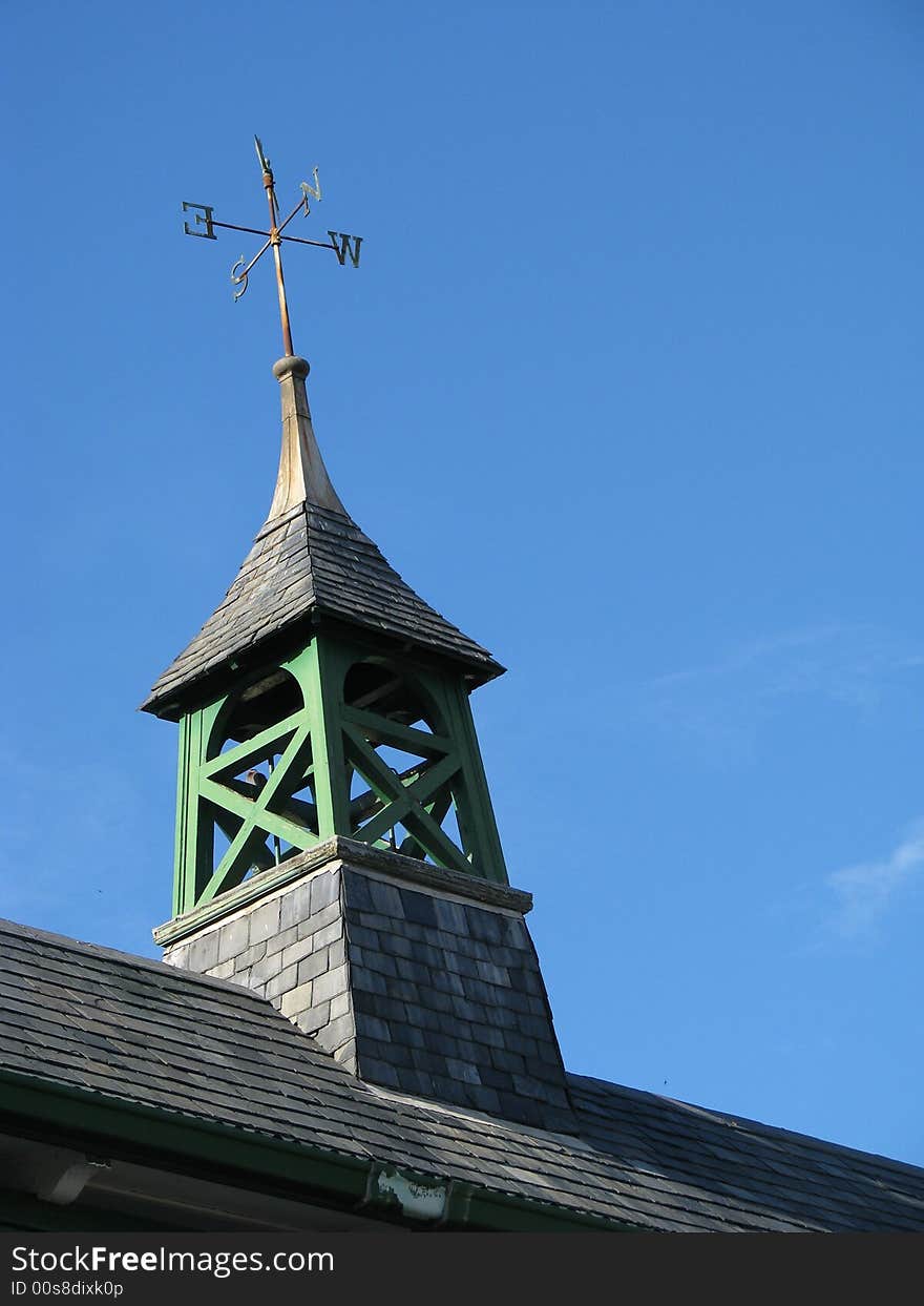 Steeple with Compass