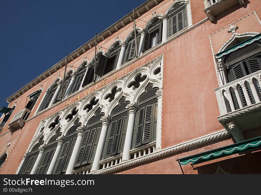 The city of venice in italy