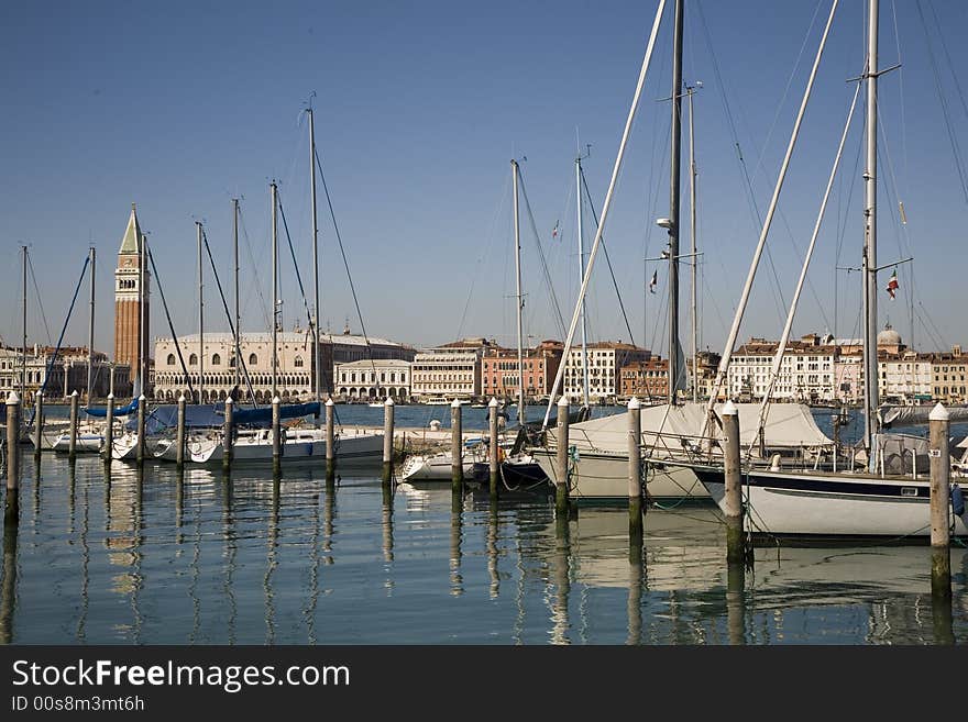 The city of venice in italy