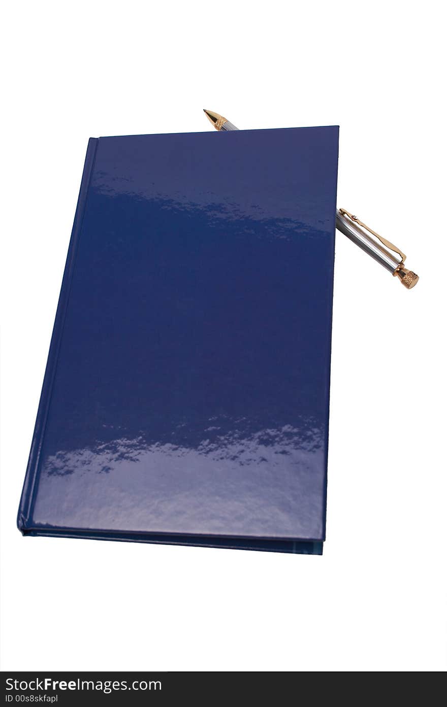 Pen Inside Notebook