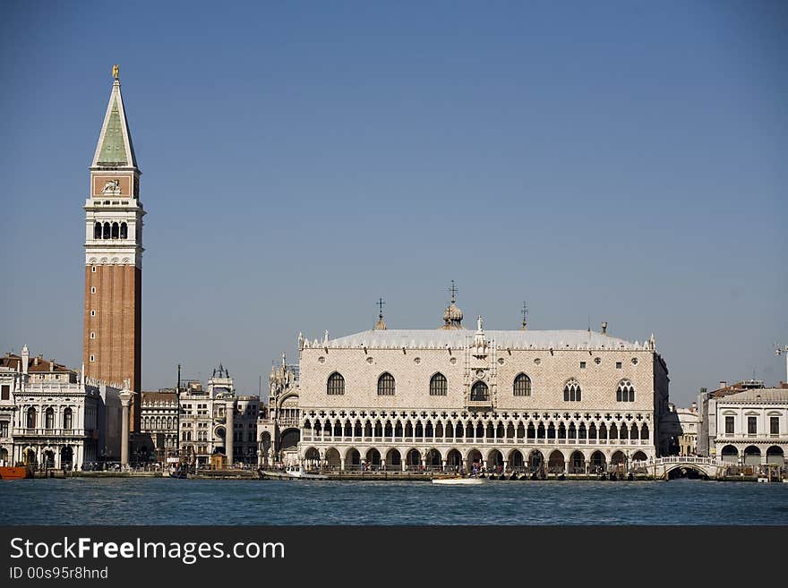 The city of venice in italy