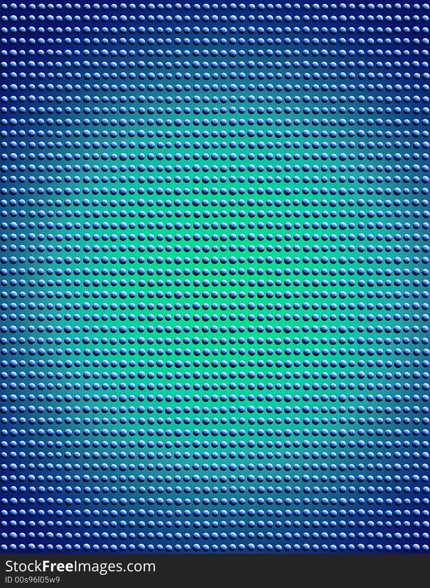 Blue beads arranged tightly in rows and columns to create a bumpy texture. Blue beads arranged tightly in rows and columns to create a bumpy texture