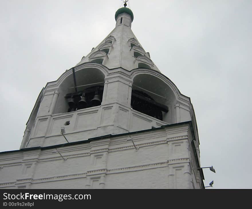 Christian church in Kolomna, Russia. Christian church in Kolomna, Russia