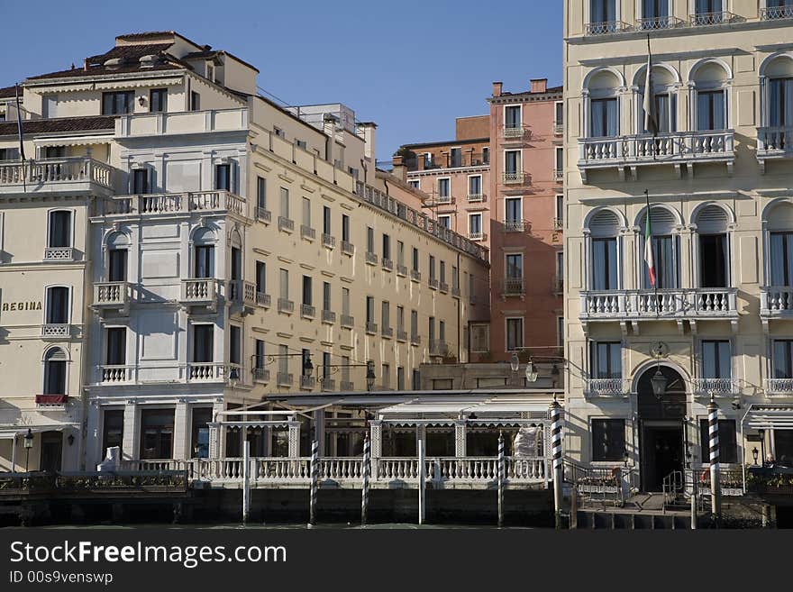 The city of venice in italy