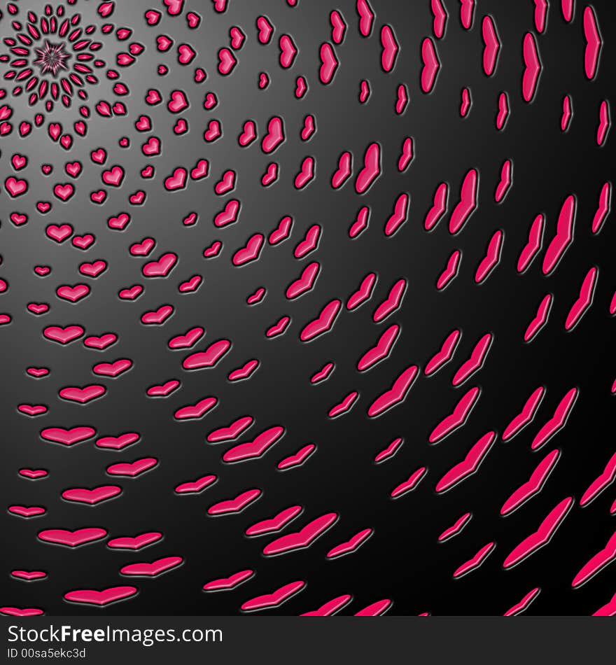 Abstract Valentines Background