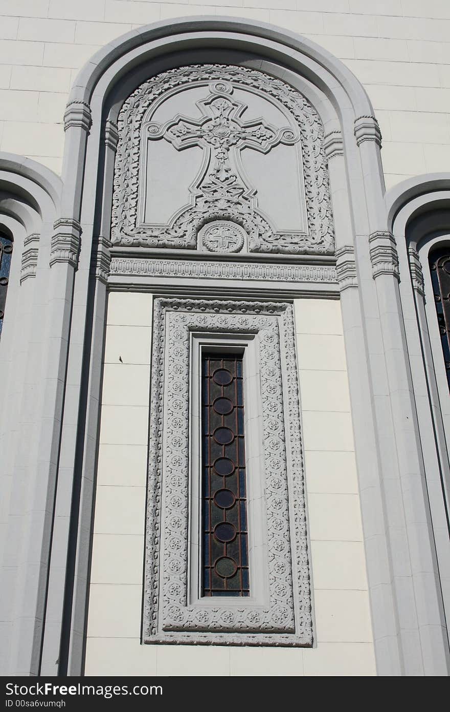 Window of a church