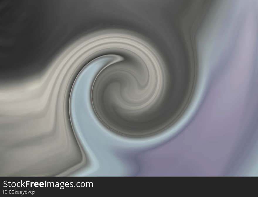 Color abstract composition with flowing design. Color abstract composition with flowing design