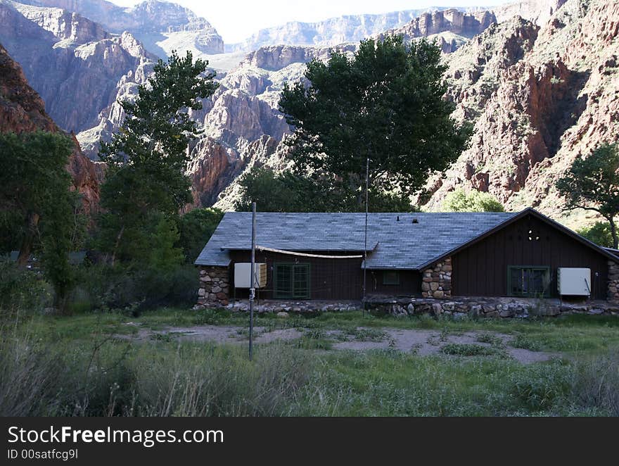 Rangers station, Grand Canyon National Park, Arizona. Rangers station, Grand Canyon National Park, Arizona