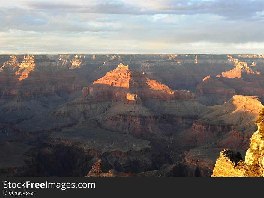 Sunset at Grand Canyon  National Park