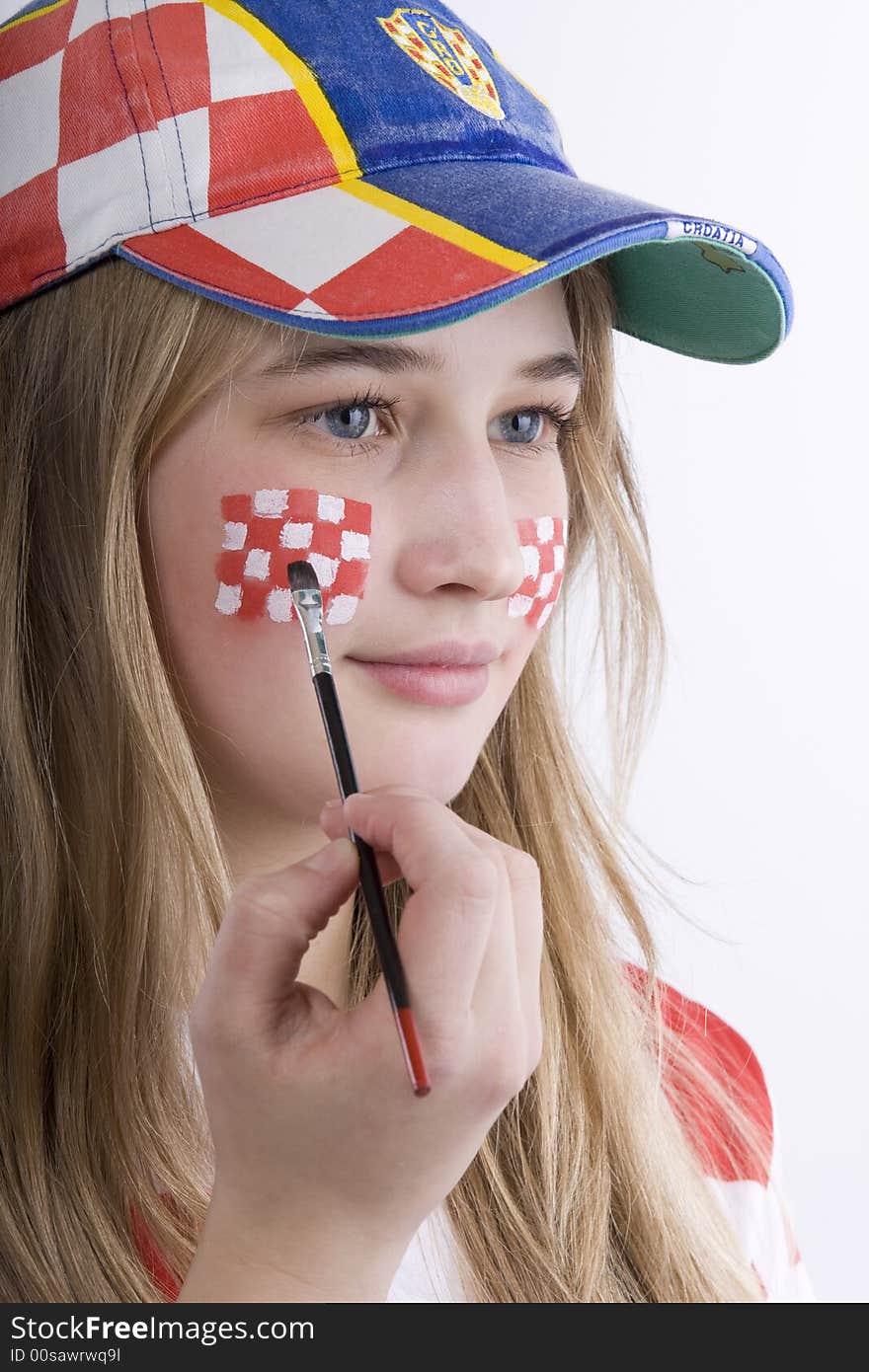 Croatia fan