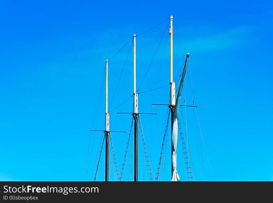 Masts of a Sailing Ship