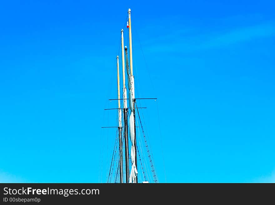 Masts of a Sailing Ship