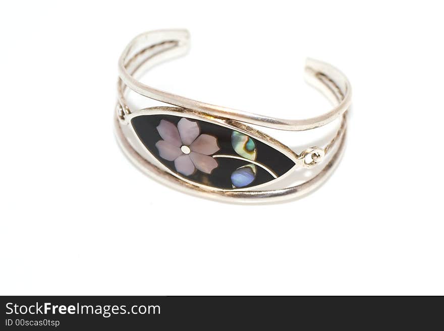 Bracelet with flower