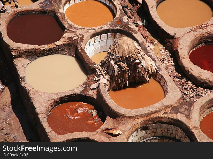 Famous Moroccan Tanneries