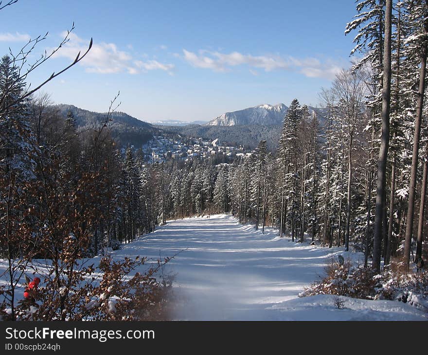 A trip on the romanian mountains. A trip on the romanian mountains