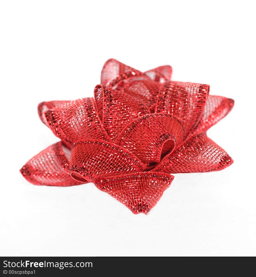 Red decorative star