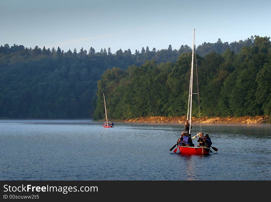 Morning sailing